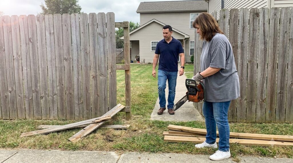 Where the Cedar Splits: A Cold Reckoning Along the Severed Edge of Suburban Ground