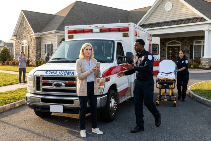 Karen Blocked an Ambulance at Her Private Community Entrance—Then Someone Started Recording