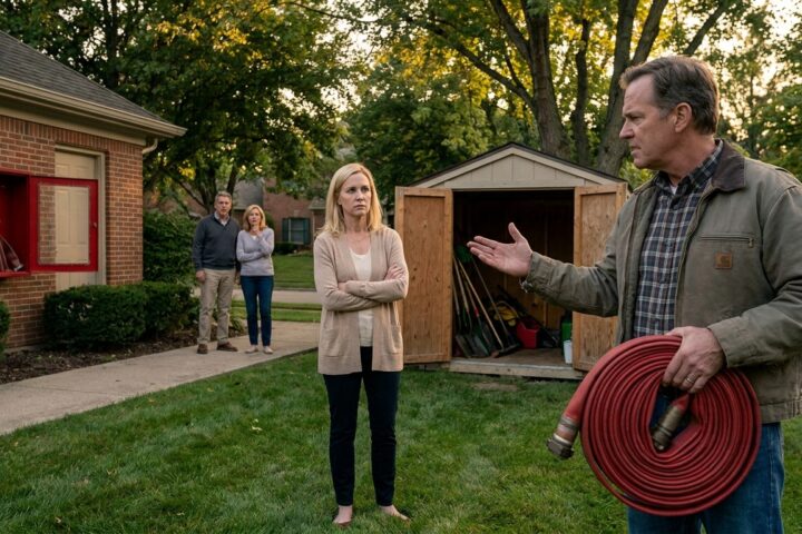 Karen Hid the HOA’s Only Fire Hose—Then a Fire Alarm Exposed What She Had Done