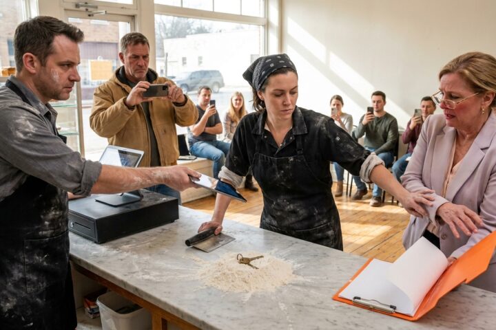 The Price of Marble and Flour: Standing the Line on Main Street