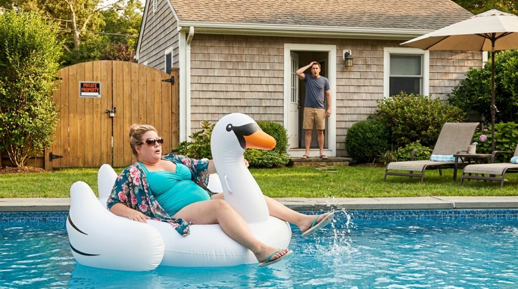 Karen Climbed Into Her Neighbor’s Private Pool—Then Claimed the HOA Gave Her the Right to Swim There