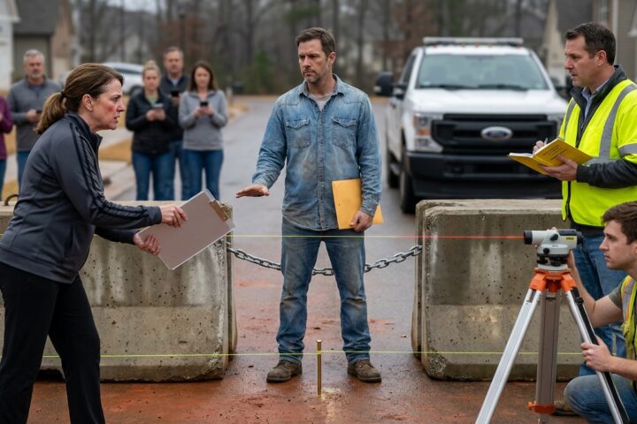 The Measured Line: How an Unyielding Contractor Defended His Land and Exposed Suburban Rot