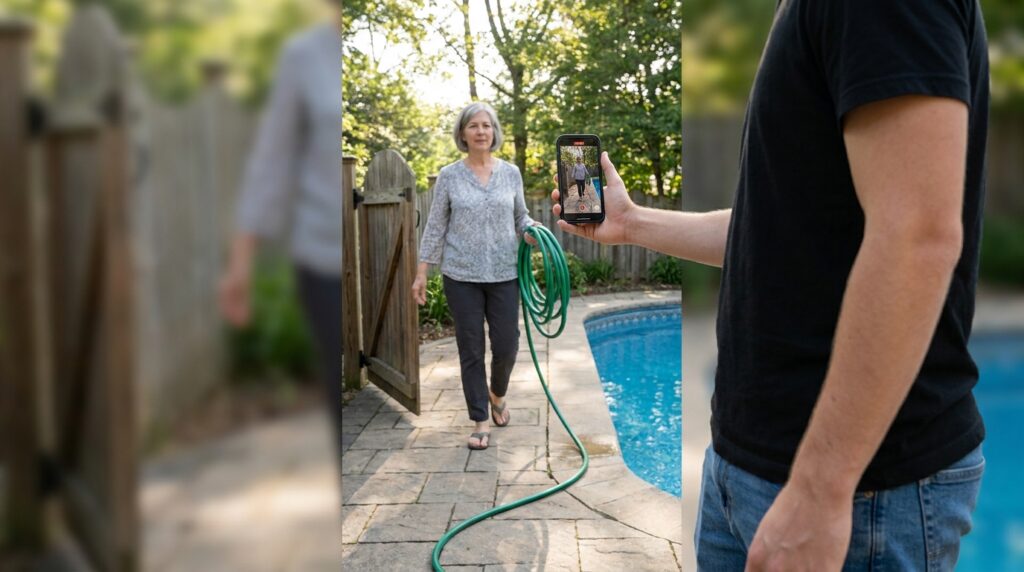 The Phone at the Pool: The Neighbor’s Recording That Exposed More Than Anyone Expected