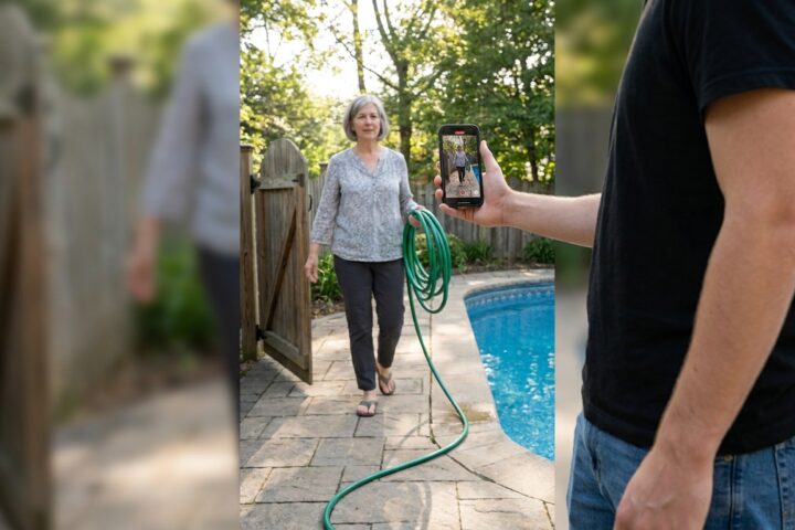 The Phone at the Pool: The Neighbor’s Recording That Exposed More Than Anyone Expected