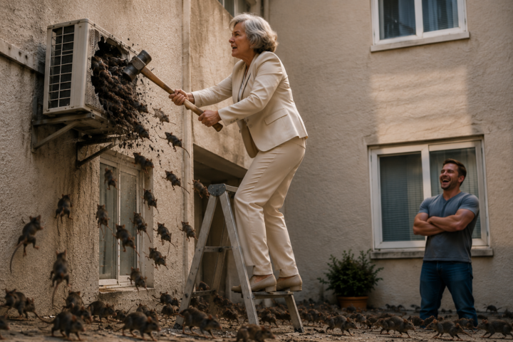 The Weight of Concrete and Copper: A Quiet Reckoning in Courtyard Four